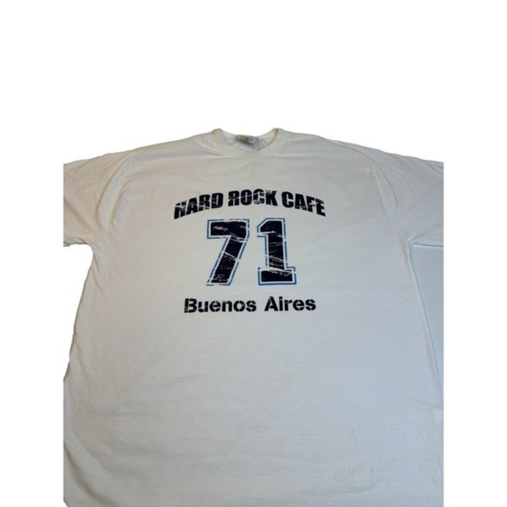 Vintage Y2K 90s Hard‎ Rock Cafe Buenos Aires T-Shirt Mens XL Argentina KC